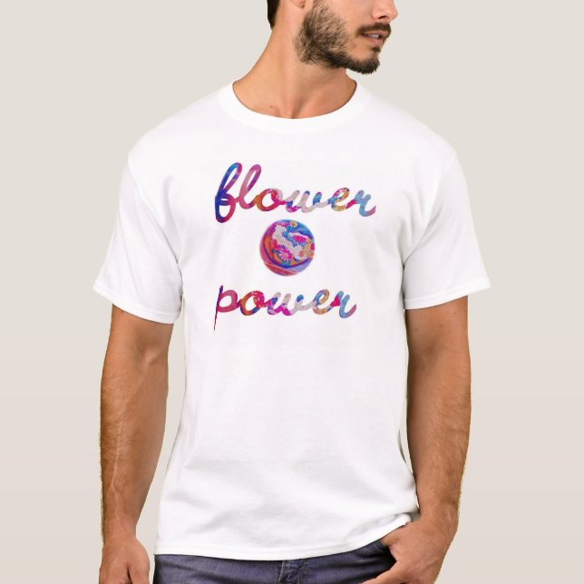 flower power T-Shirt (Front)