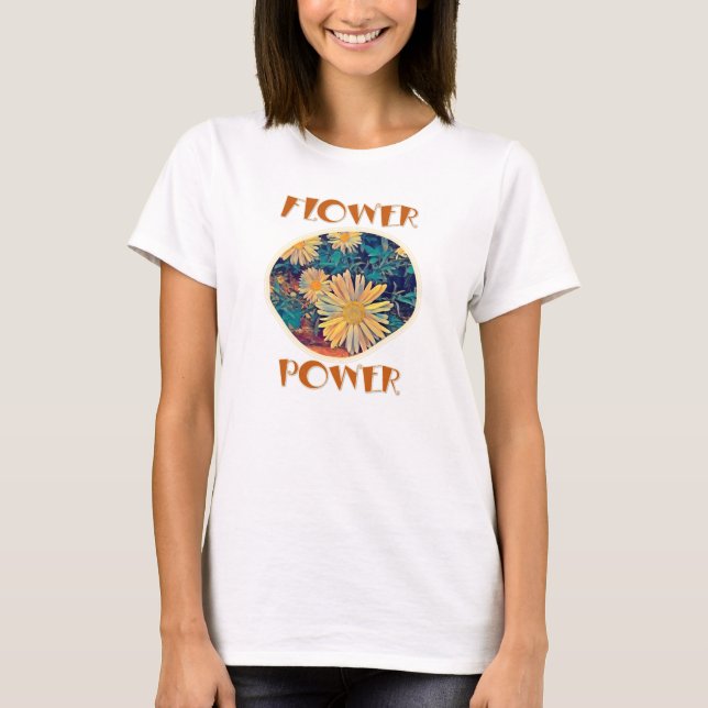 Flower Power T-Shirt (Front)