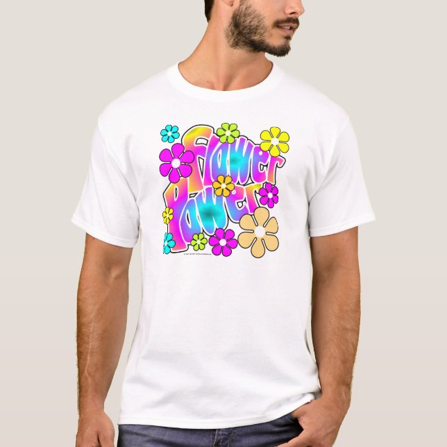 Flower Power T-Shirt (Front)