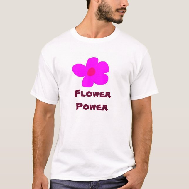 flower power T-Shirt (Front)