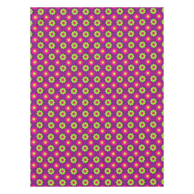 Flower Power Tablecloth (Front)