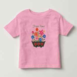 'Flower Power' Toddler T-shirt