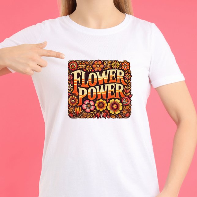 Flower Power Tri-Blend Shirt (Creator Uploaded)