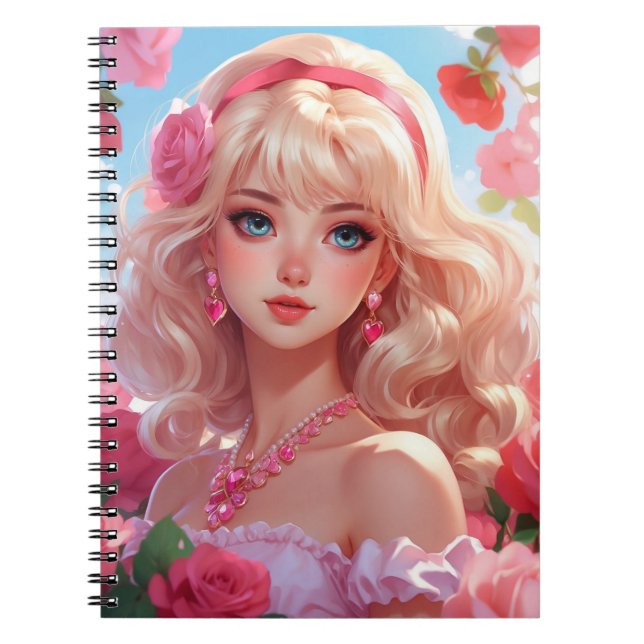 Flower princess  notebook (Front)