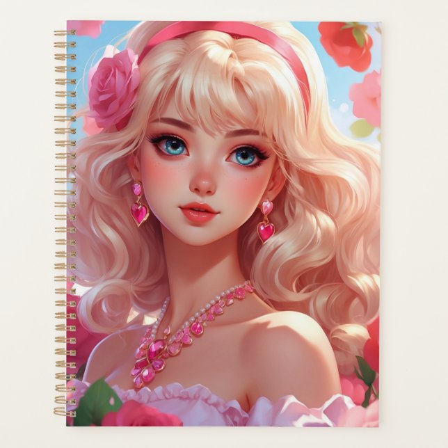 Flower princess  planner (Front)