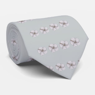 Flower Print Tie