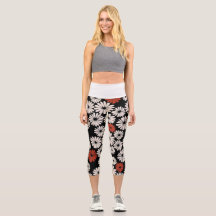 Flower Printed Leggings for women