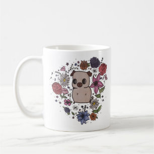 Flower Pug Mug