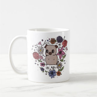 Flower Pug Mug