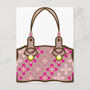 Flower Purse Postcard