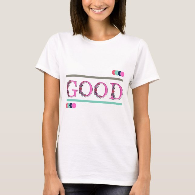 Flower Quotes Text  Summer  T-Shirt (Front)