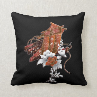 Flower raft japanese pattern cushion