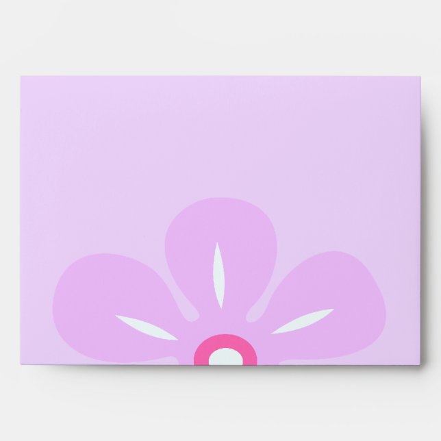 Flower Rain Tropical Matching Envelopes (Front)