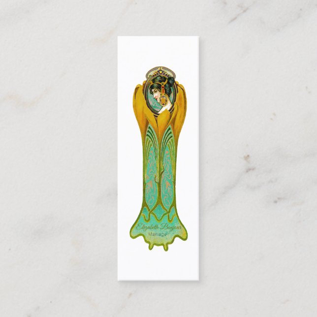 Flower Rapture - Mini Business Card (Front)