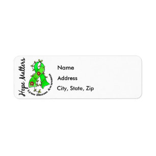 Flower Ribbon 4 Hope Matters Lyme Disease