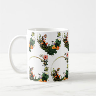Flower ring coffee mug