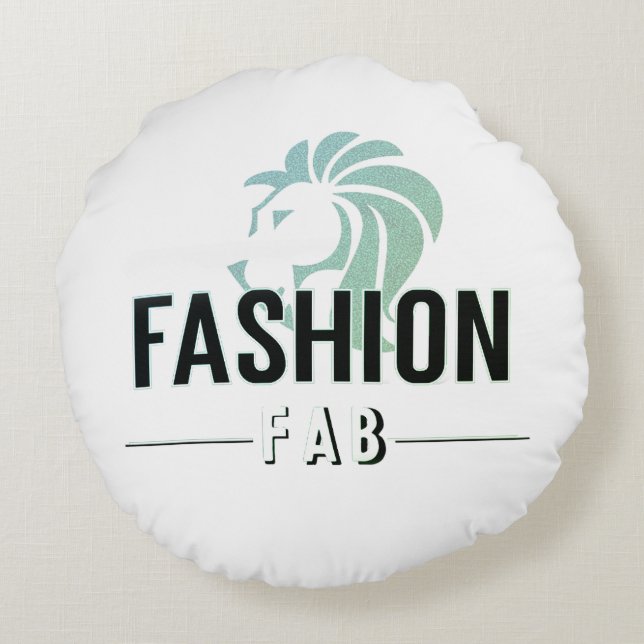 Flower ring round cushion (Back)