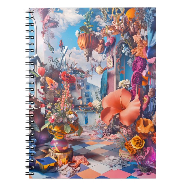Flower Room Notebook (Front)