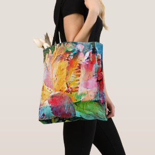 Flower Rose Tote Bag