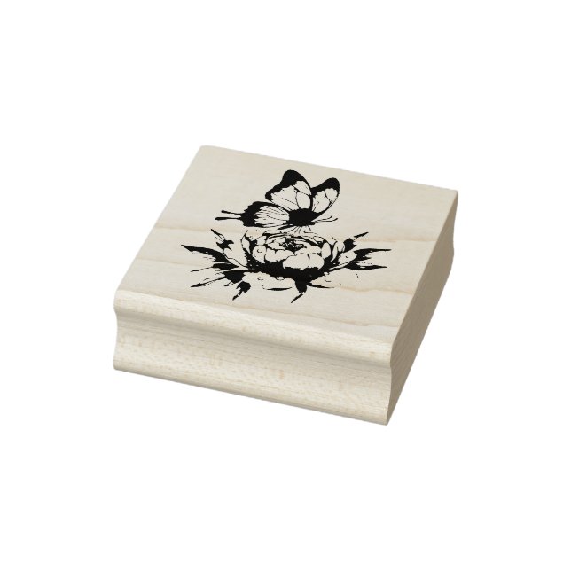 Flower Rubber Stamp (Stamp)