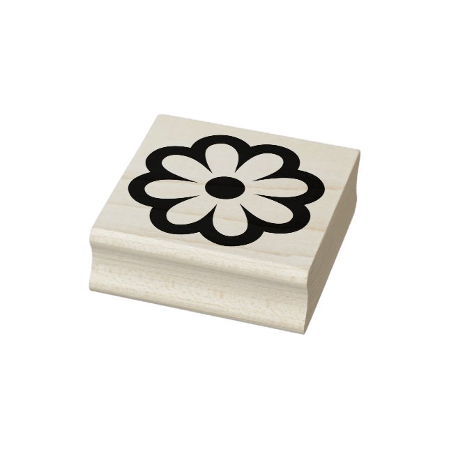 Flower Rubber Stamp (Stamp)