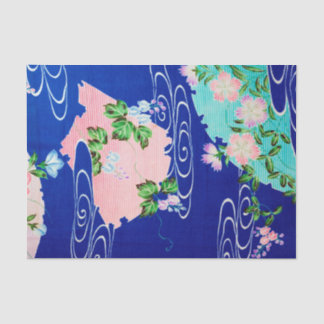 Flower & Running Water, Japanese Design Tissue Paper