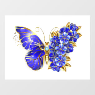 Flower Sapphire Butterfly