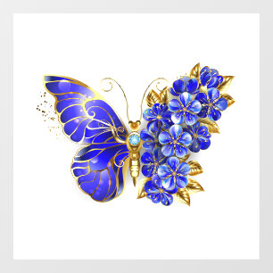 Flower Sapphire Butterfly