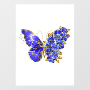 Flower Sapphire Butterfly