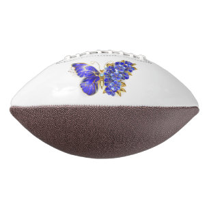 Flower Sapphire Butterfly Football