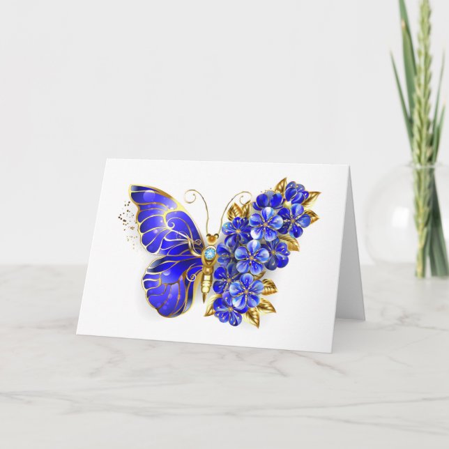 Flower Sapphire Butterfly Programme (Front)