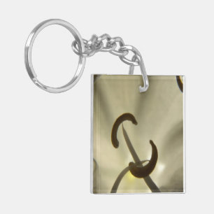 Flower Seeds Key Ring
