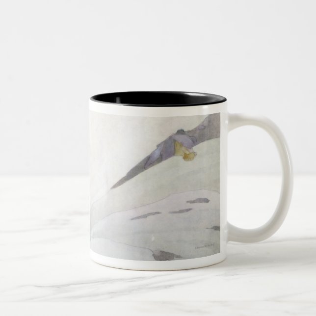 Flower Seires II- Phaiuses Two-Tone Coffee Mug (Right)