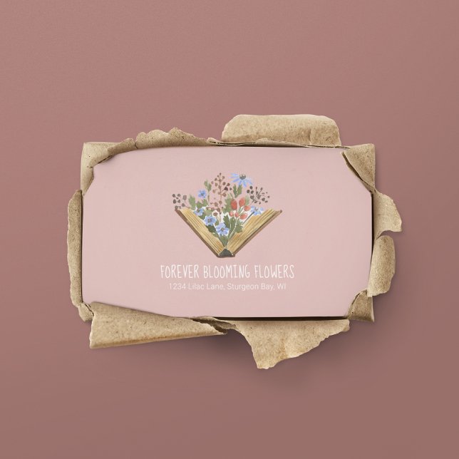 Flower Shop Florist QR code Business Card (Creator Uploaded)