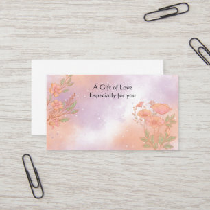 Flower Shop Flower Gift Business Card