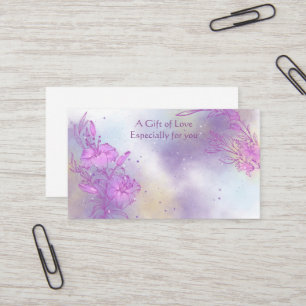 Flower Shop Flower Gift Business Card