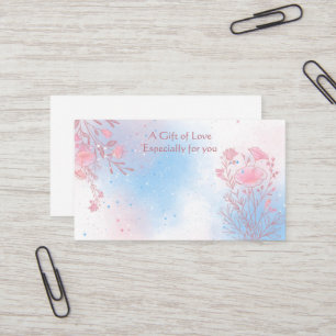Flower Shop Flower Gift Business Card