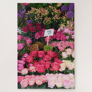 Flower Shop - Munich Market - 20x30 - 1014 pcs. Jigsaw Puzzle
