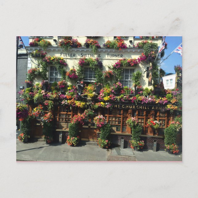 Flower Shop Postcard (Front)