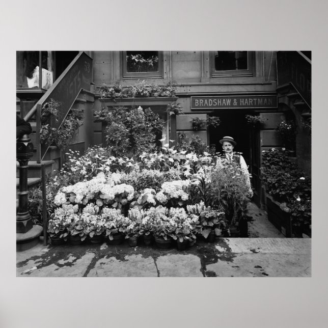 Flower Shop Poster (Front)