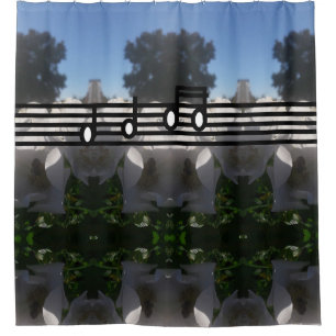 FLOWER SHOWER WITH SKY CURTAIN