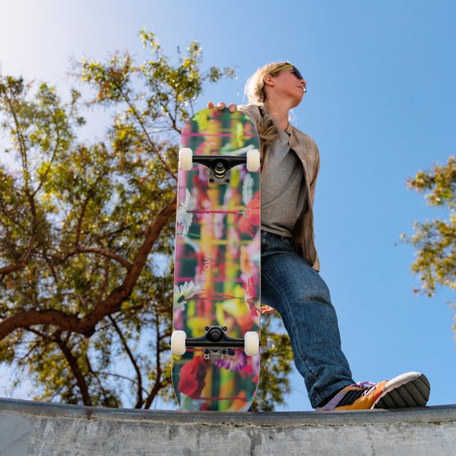 Flower Skater Skateboard (Outdoor 1)