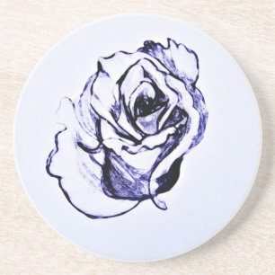 Flower Sketch Coaster