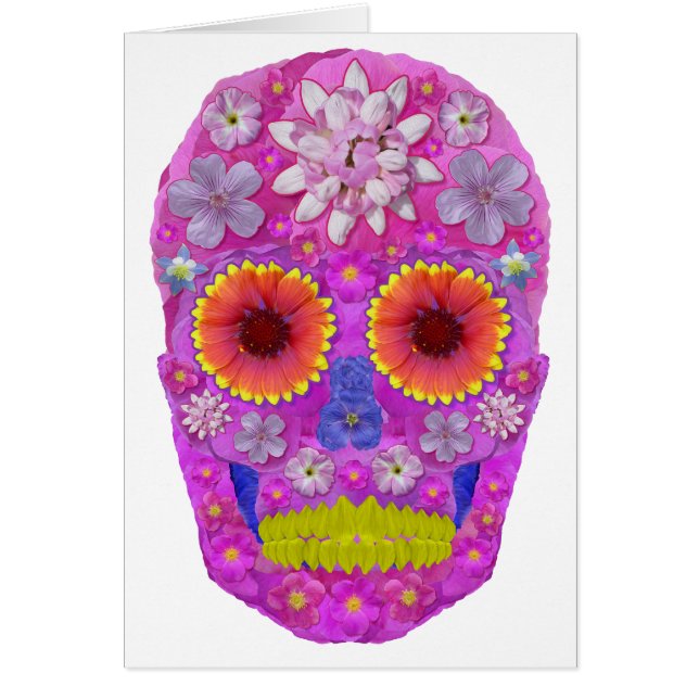 Flower Skull 2 (Front)