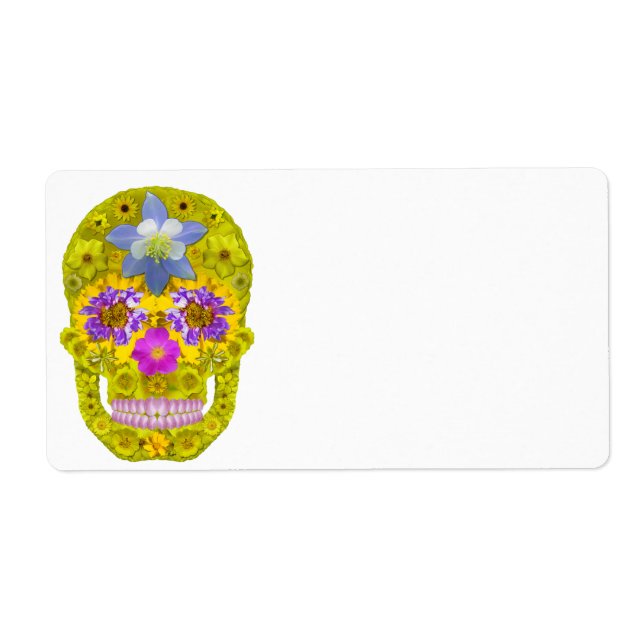 Flower Skull 3 (Front)
