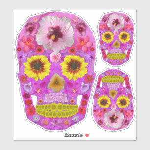 Flower Skull 7
