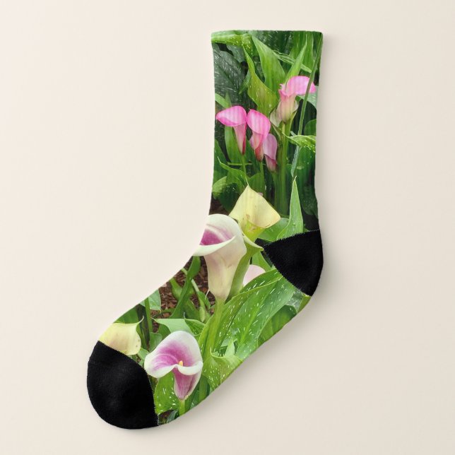 flower socks (Left Outside)