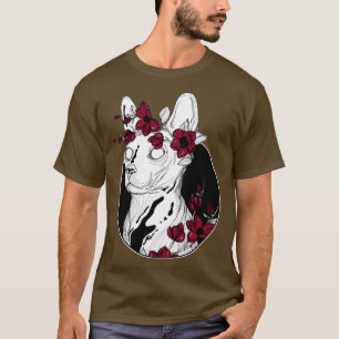 Flower Sphynx T-Shirt