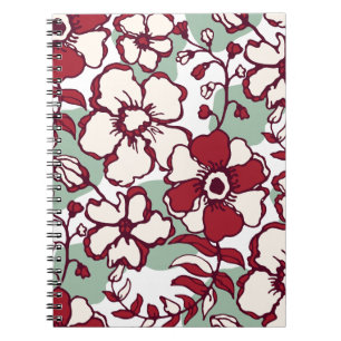  Flower Spiral Notebooks for Journalling