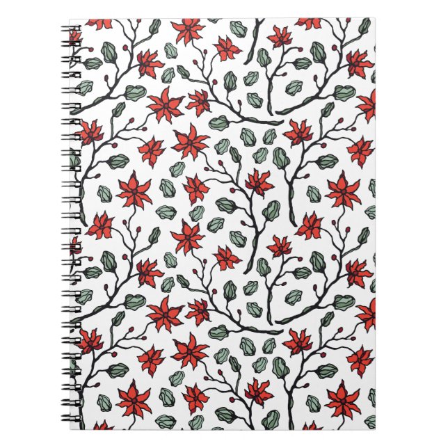 Flower Spiral Notebooks for Stylish Note-Takers (Front)